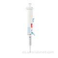 Pipeta de laboratorio Stepper 10μL a 5mL